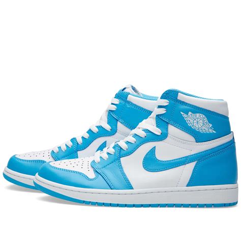 nike air jordan 1 blau weiß|jordan retro 1 sneakers.